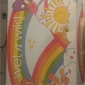 Wet and wild Care Bears 40th anniversary make up box